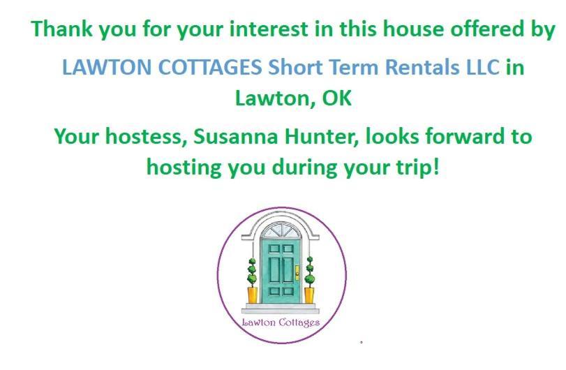 CaroleBelle Cottage-sleeps 8+hot tub/grills/firepit Lawton Esterno foto